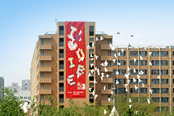 對外經(jīng)濟(jì)貿(mào)易大學(xué)亞洲最大宿舍樓
